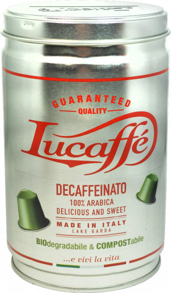Lucaffè DECAFFEINATO capsules - Nespresso® compatible