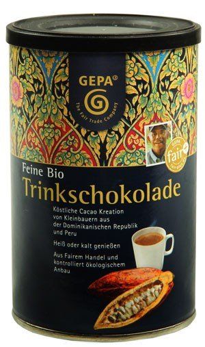 GEPA exquisite BIO Drinking Chocolate 250g can