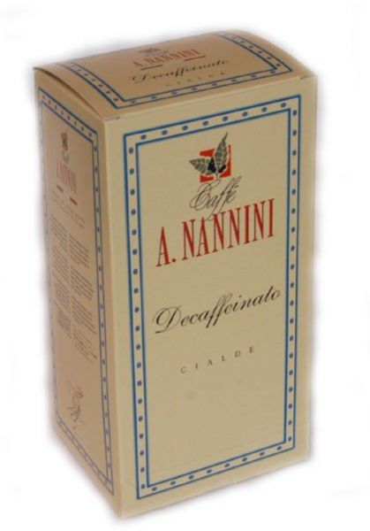 Nannini Espressopods decaffeinated