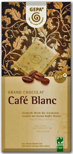 GEPA BIO Chocolate Cafe Blanc