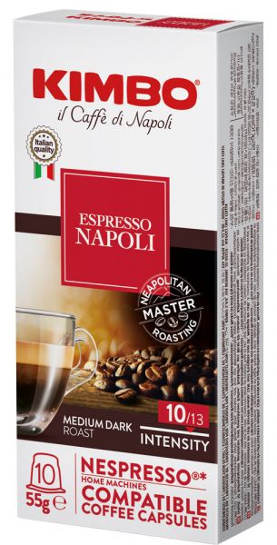 Kimbo Napoli Nespresso® * Compatible Capsules