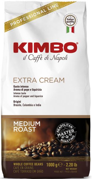 Kimbo Espresso Coffee Extra Cream
