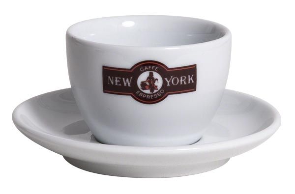 Caffe New York Cappuccino cup white