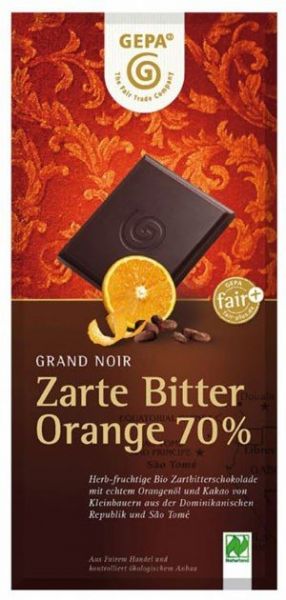 GEPA BIO Dark Chocolate Orange