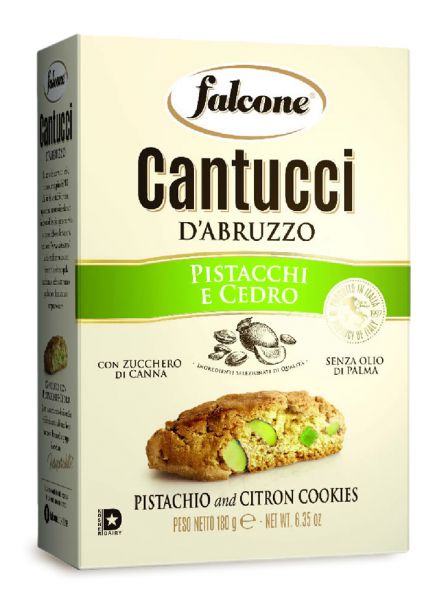 Falcone Cantucci Pistachio and Ceder