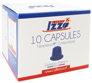 10 Izzo Grand Espresso Nespresso®* compatible capsules