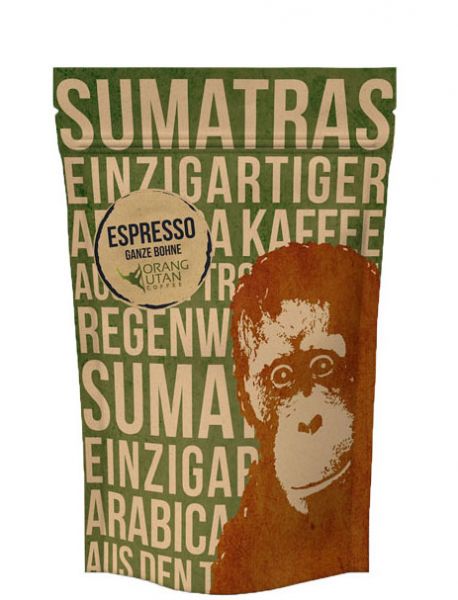 Speicherstadt Kaffee Orang Utan Sumatra 250g