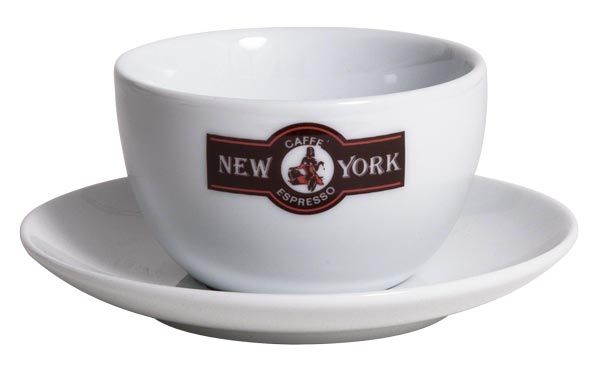 Caffe New York Latte cup white