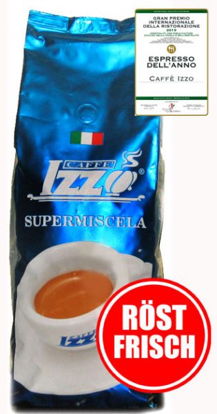 Izzo Napoletano Kaffee Supermiscela Silber Beutel